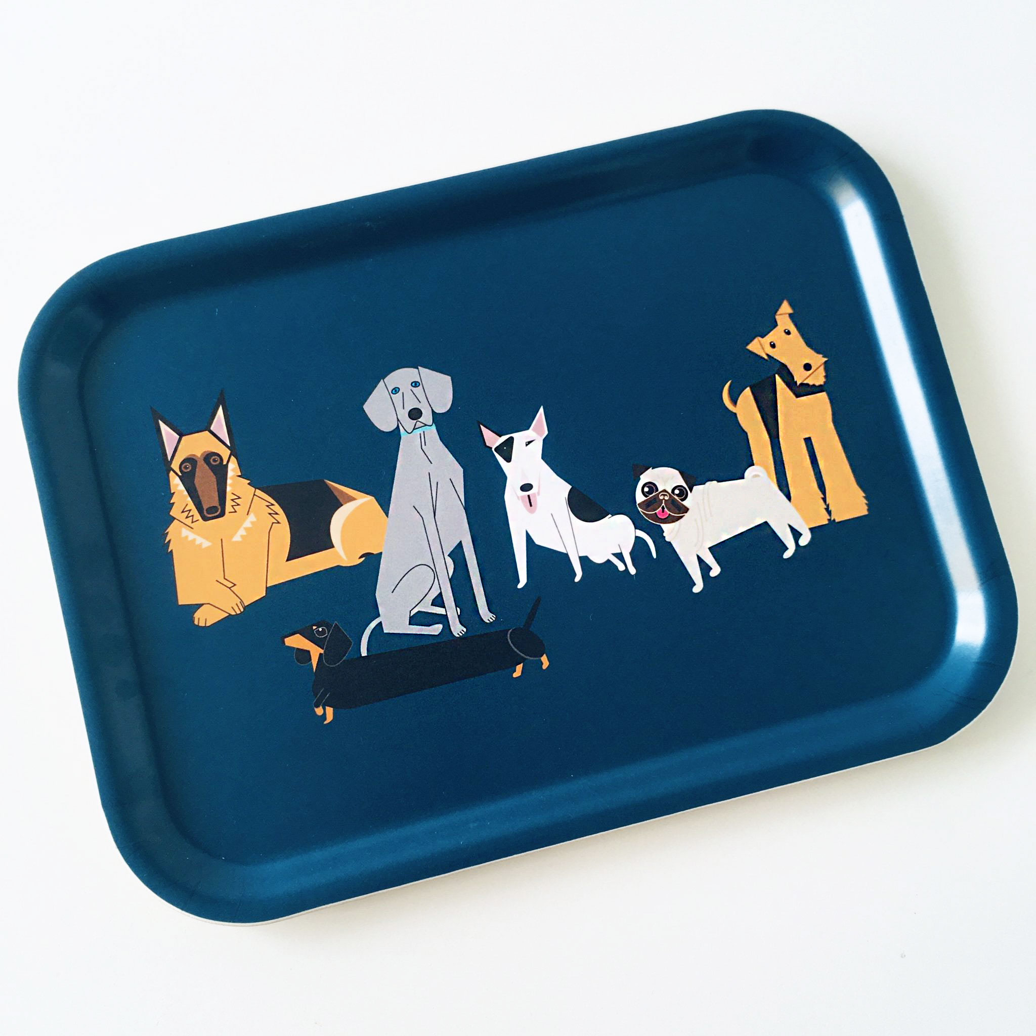 Large Doggy Friends Tray